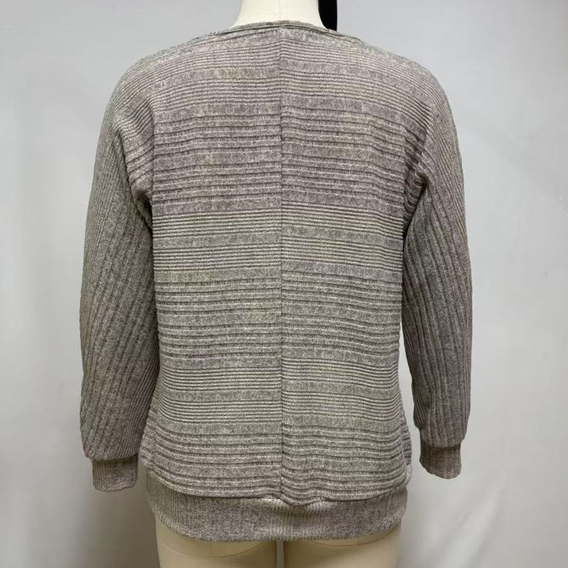 Batwing Sleeve Half-Zip Top