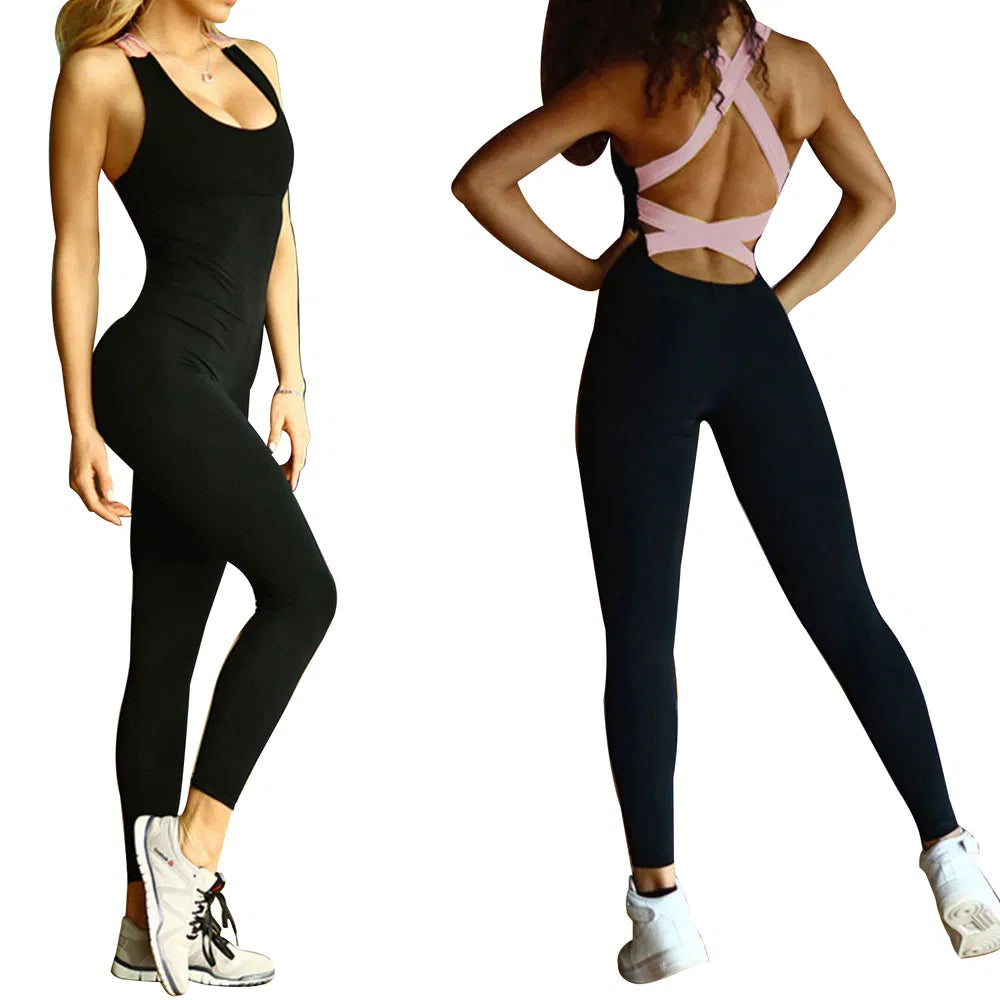 YOGA Workout Gym Jumpsuit