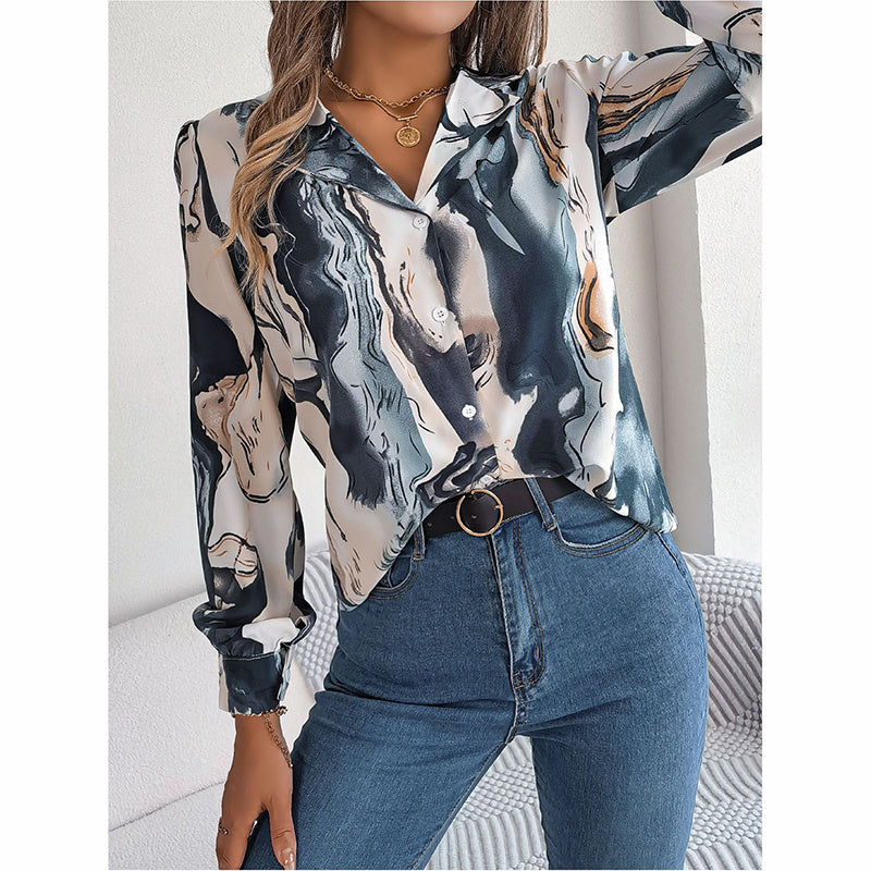Long Sleeve Blouses Dressy