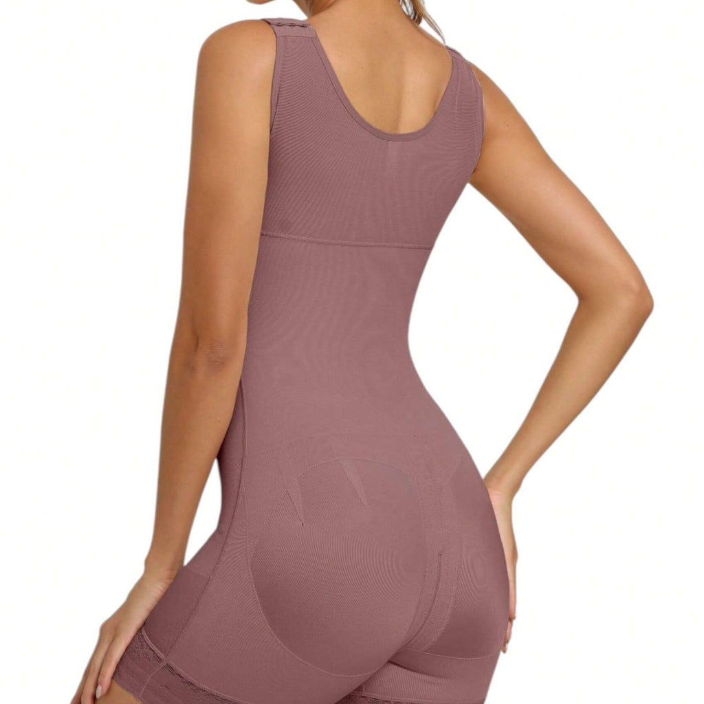 Shapewear, Full Body Sculpting After Abdominal Control, Hip Lifter With Zipper Crotch