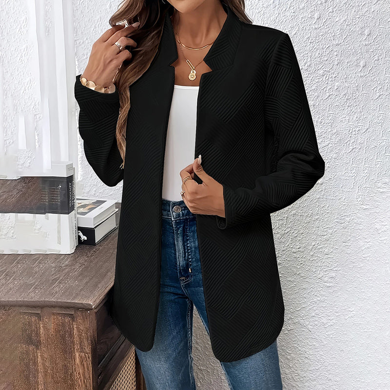 Notched Lapel Jacket