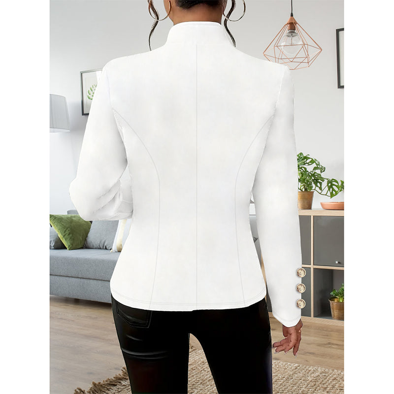 Long Sleeve Slim Fitting Jacket