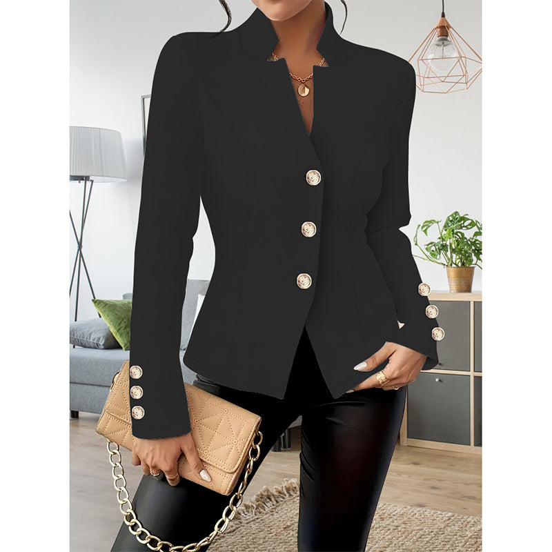 Long Sleeve Slim Fitting Jacket