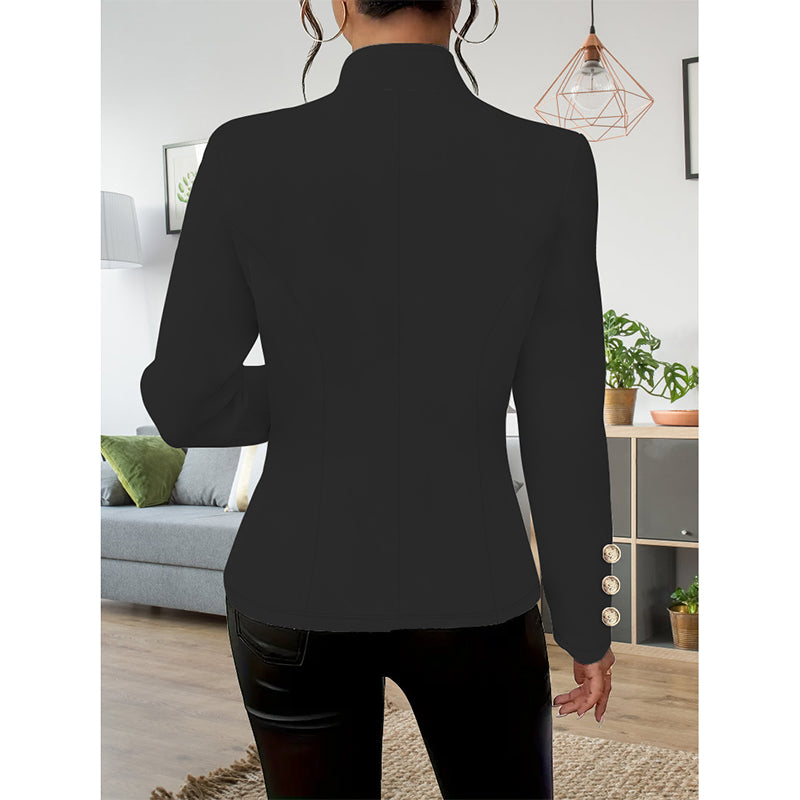 Long Sleeve Slim Fitting Jacket