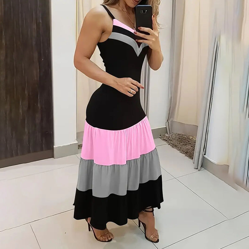 Summer Casual Sleeveless V Neck