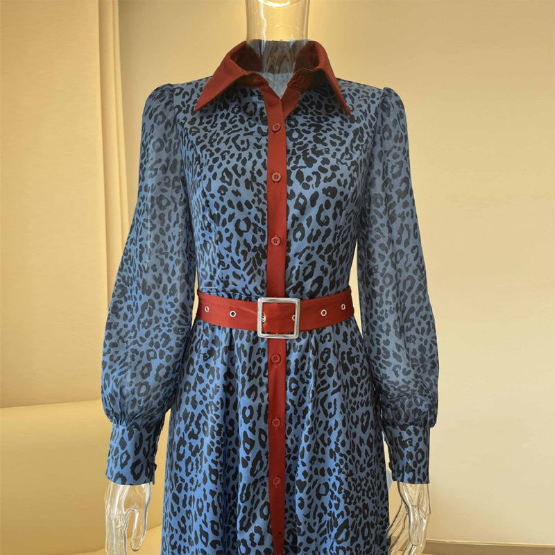 Long Sleeve Button-Down Maxi