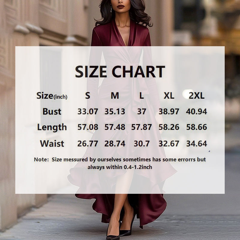 Vintage Solid Color A-Line Maxi Dress