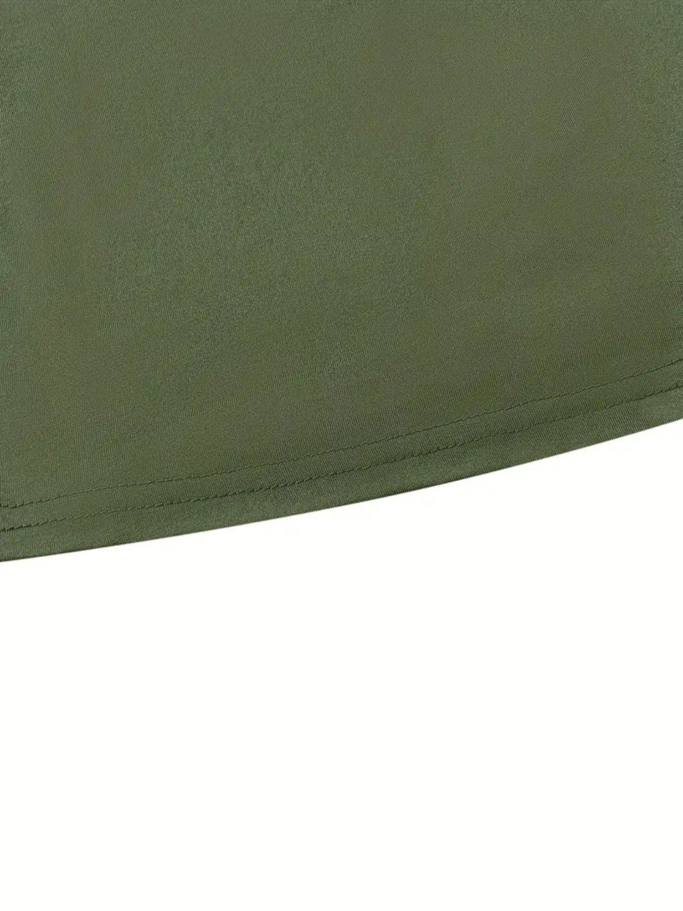 2 Pieces Striped Short Sleeved Jacket