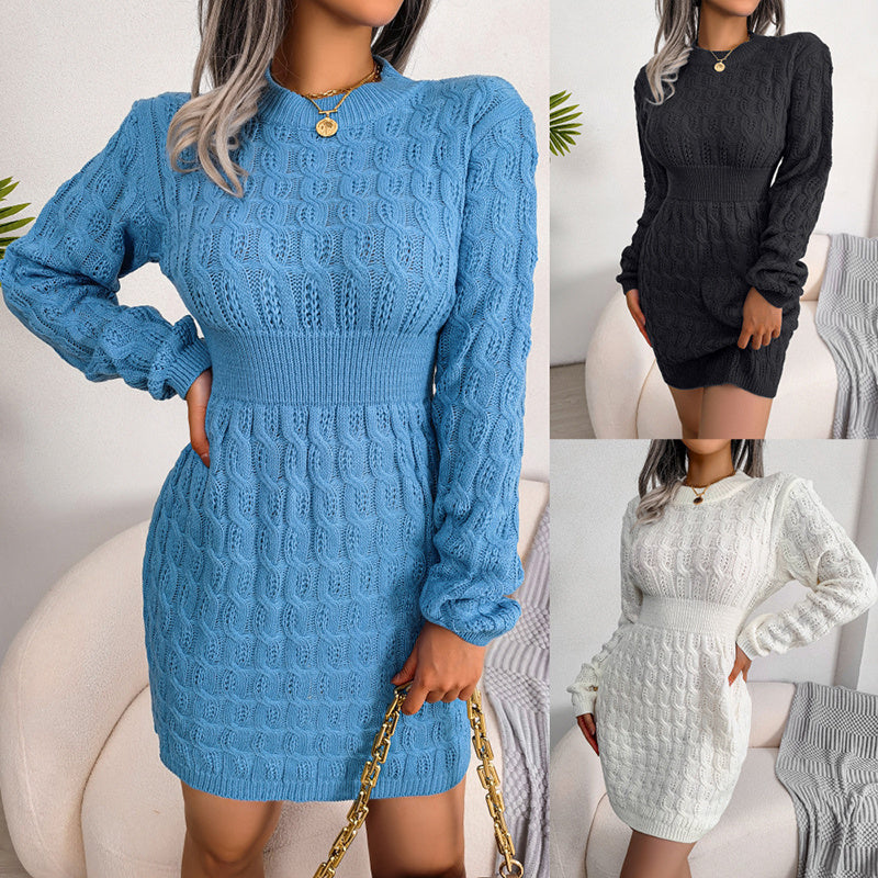 Bodycon Pullover Mini Sweater Dress