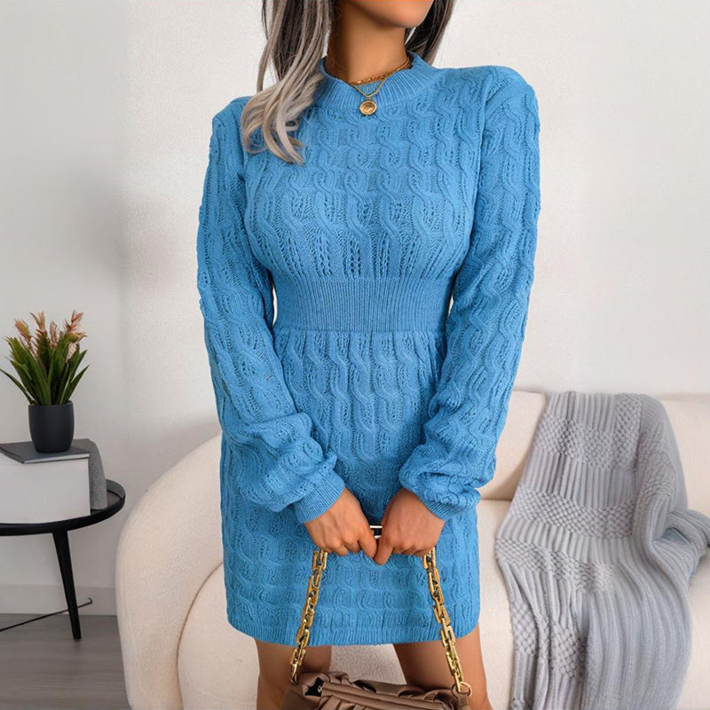 Bodycon Pullover Mini Sweater Dress