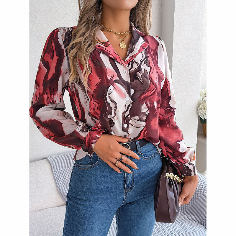 Long Sleeve Blouses Dressy