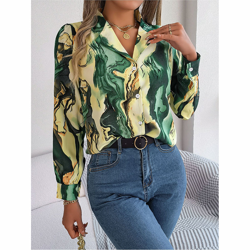 Long Sleeve Blouses Dressy