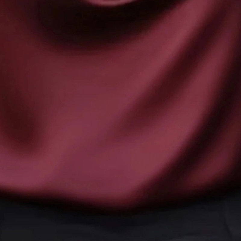 Draped Neck Long Sleeve Shirt