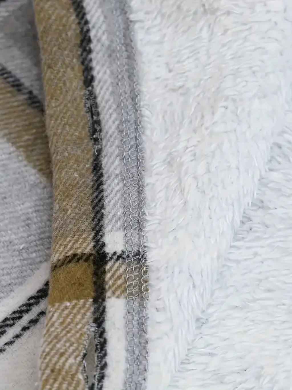 Long Sleeved Wool Lined Hooded Jacket