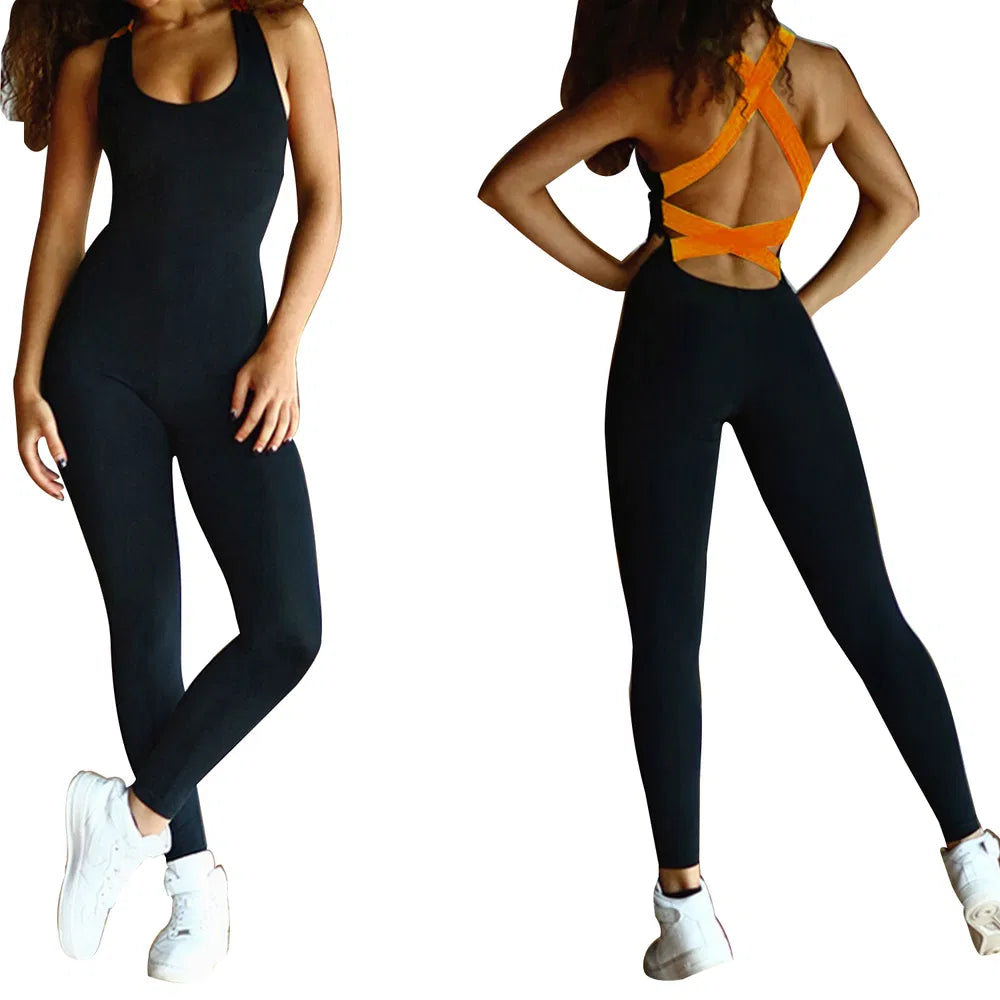 YOGA Workout Gym Jumpsuit