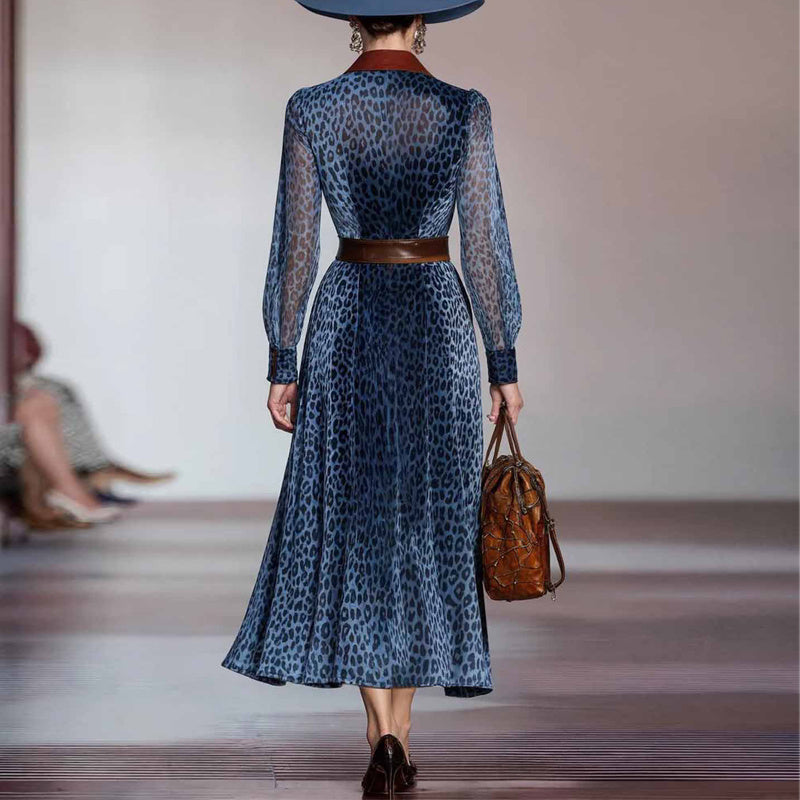 Long Sleeve Button-Down Maxi