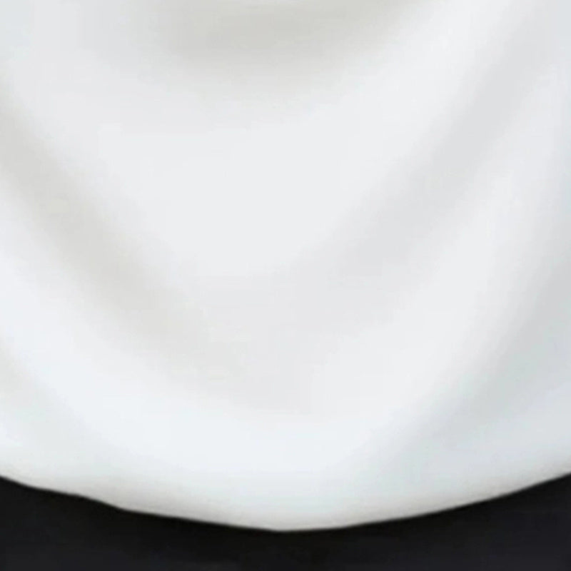 Draped Neck Long Sleeve Shirt