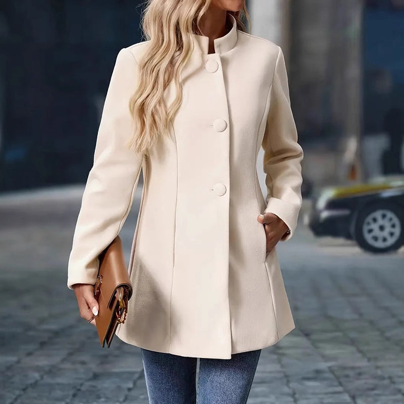 Long Sleeve Mid Winter Overcoat