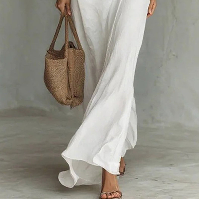 Long Sleeve Ruched Maxi