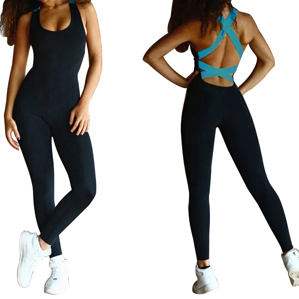 YOGA Workout Gym Jumpsuit