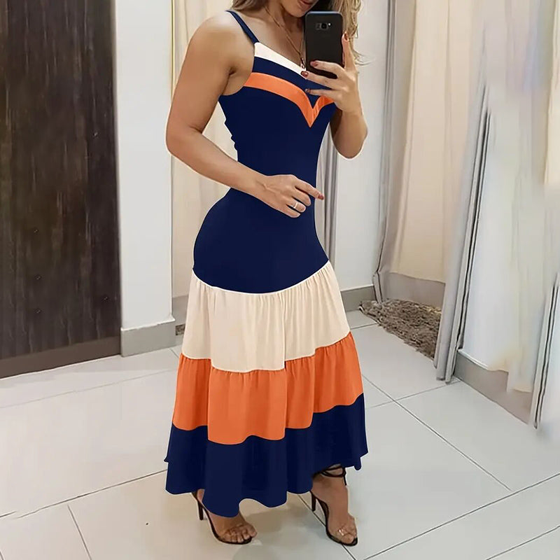 Summer Casual Sleeveless V Neck