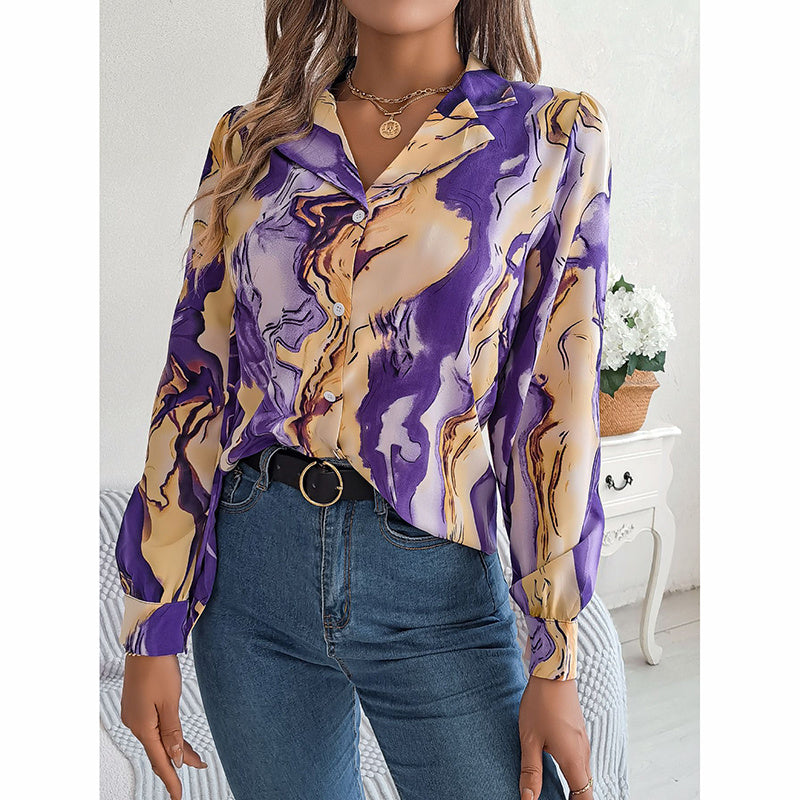 Long Sleeve Blouses Dressy