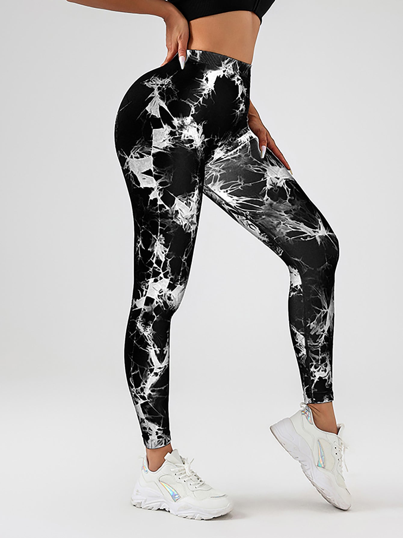 Tie Dye Slimming Yoga Leggings
