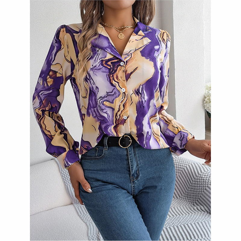 Long Sleeve Blouses Dressy