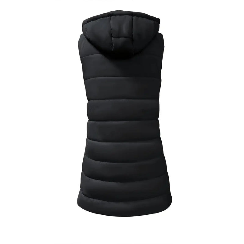 Sleeveless Hooded Vest