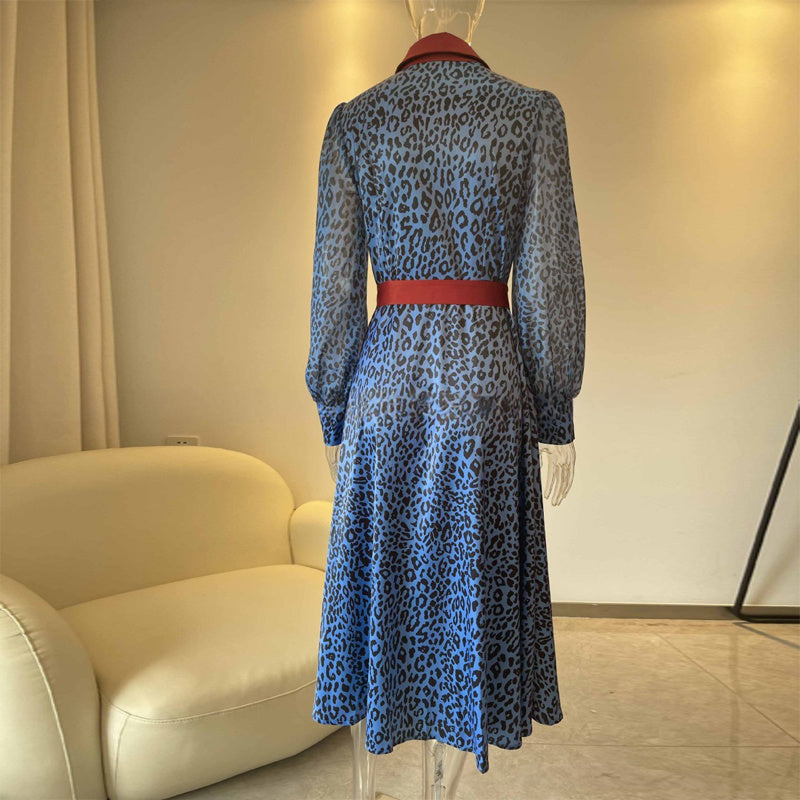 Long Sleeve Button-Down Maxi