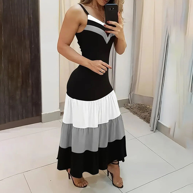 Summer Casual Sleeveless V Neck