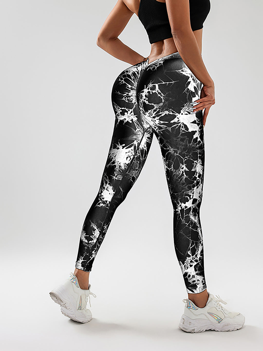 Tie Dye Slimming Yoga Leggings